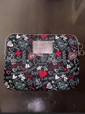 Coach Poppy "Pop C" Graffiti Padded Tech Sleeve